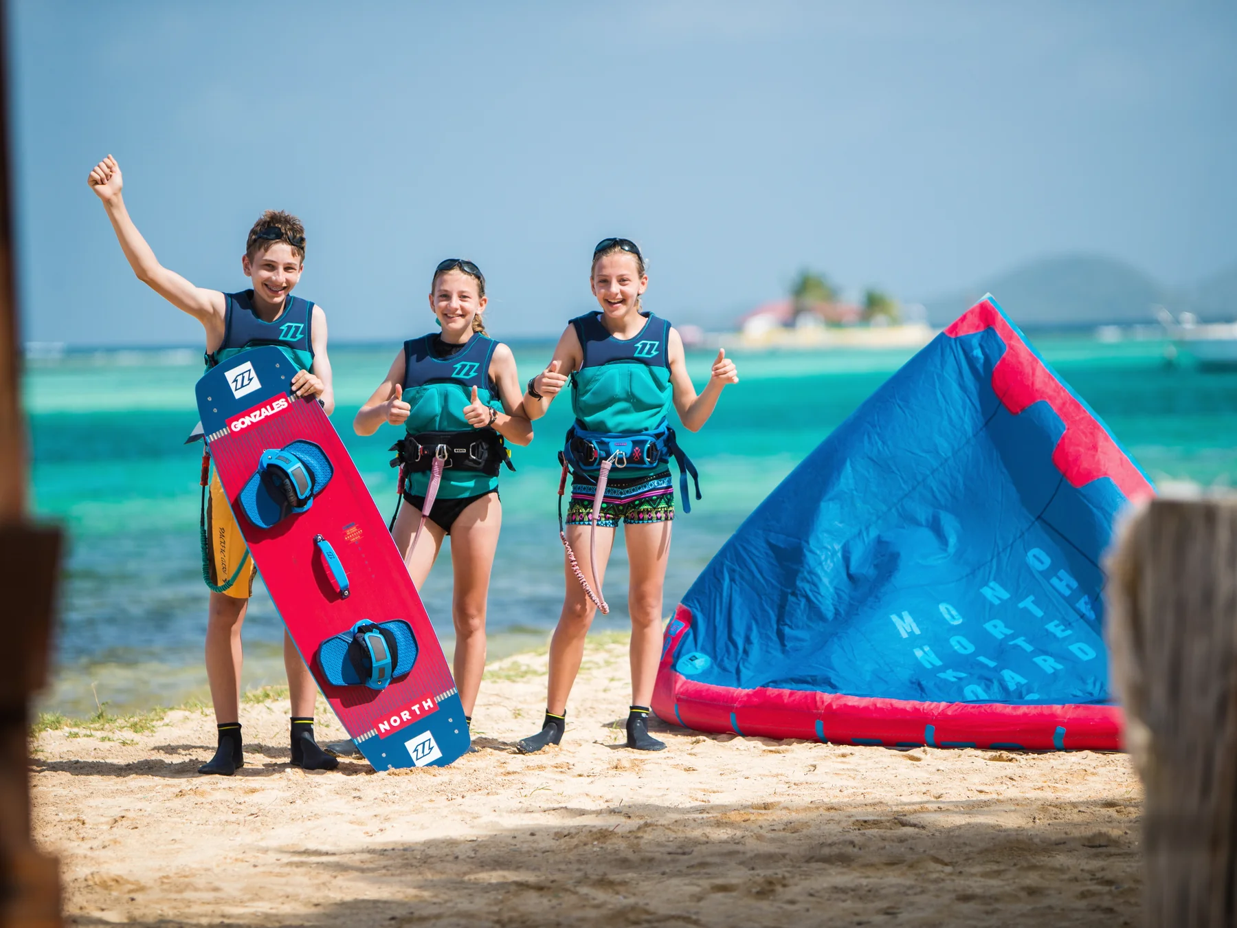 Kitesurfing and wingfoiling lesson on Union Island